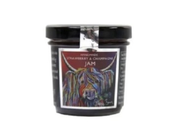 Sarah Gray's luxury strawberry & champagne jam 