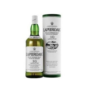 Laphroaig 10yr old single malt 700ml bottle