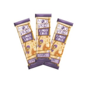 Moo Free Organic Honeycomb Bar pack of 3