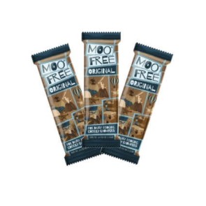 Moo Free Organic Chocolate Bar pack of 3