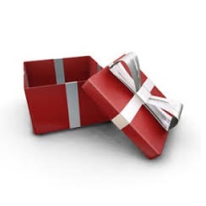 Medium Red Gift Box (Up to 30 items)